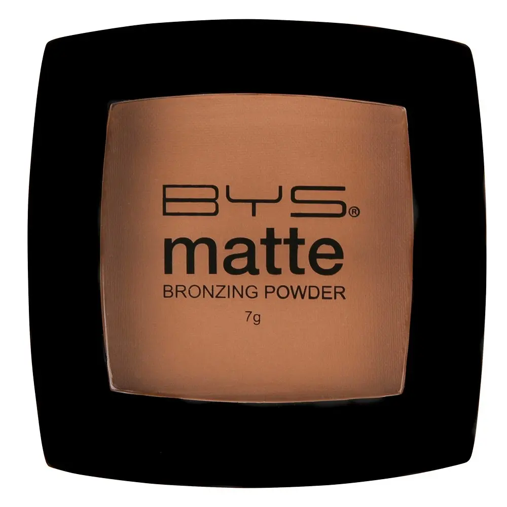 BYS 7g Matte Bronzing Powder Silky Smooth Velvet Face/Cheek Makeup Cosmetics