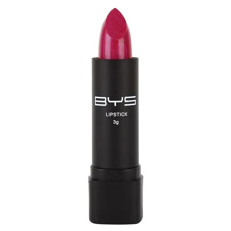 BYS Lipstick Lip Colour Cream/Silky Cosmetic Beauty Face Makeup Cranberry Red 3g