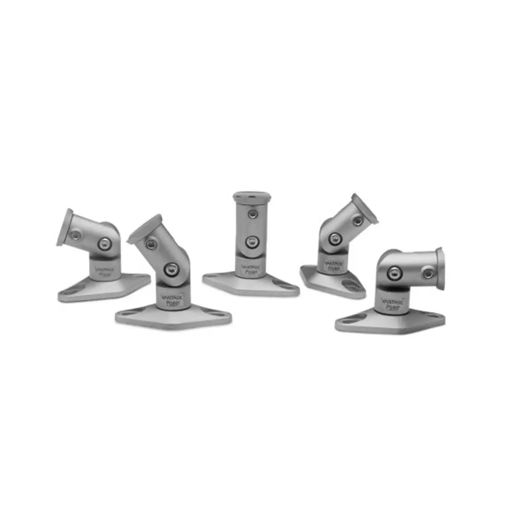 5PK SoundGear Wall/Ceiling Mount/Bracket for Satellite 5.0 ch Speakers Silver