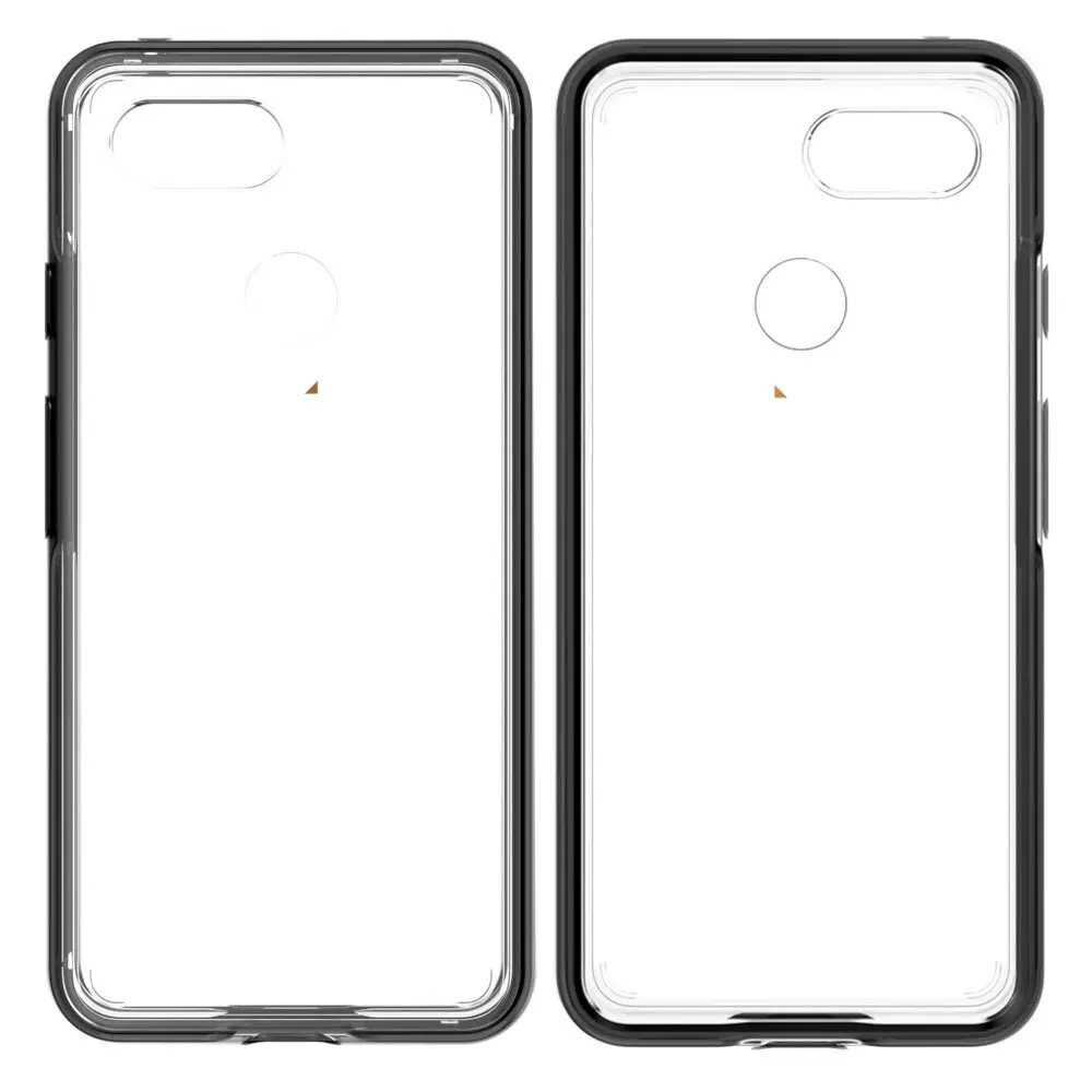 EFM Aspen D3O Case Armour Cover Mobile Protect for Google Pixel 3 XL Clear Black