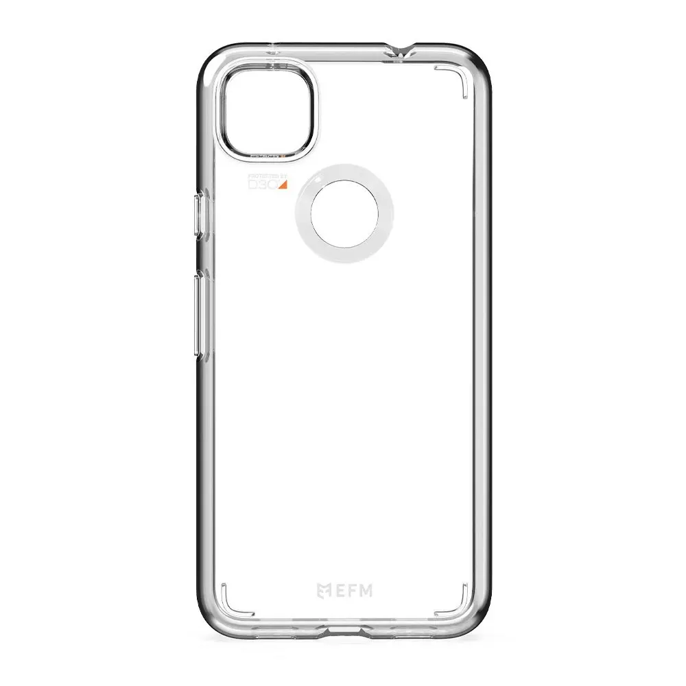 EFM Alaska Crystalex Clear D3O Impact Armour Cover/Case for Google Pixel 4A 5G