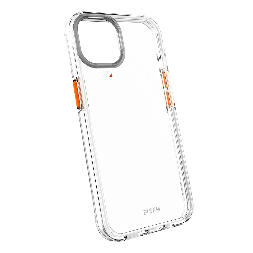 EFM Aspen Case Armour Protection Cover w/D3O Crystalex for iPhone 13/6.1in Clear