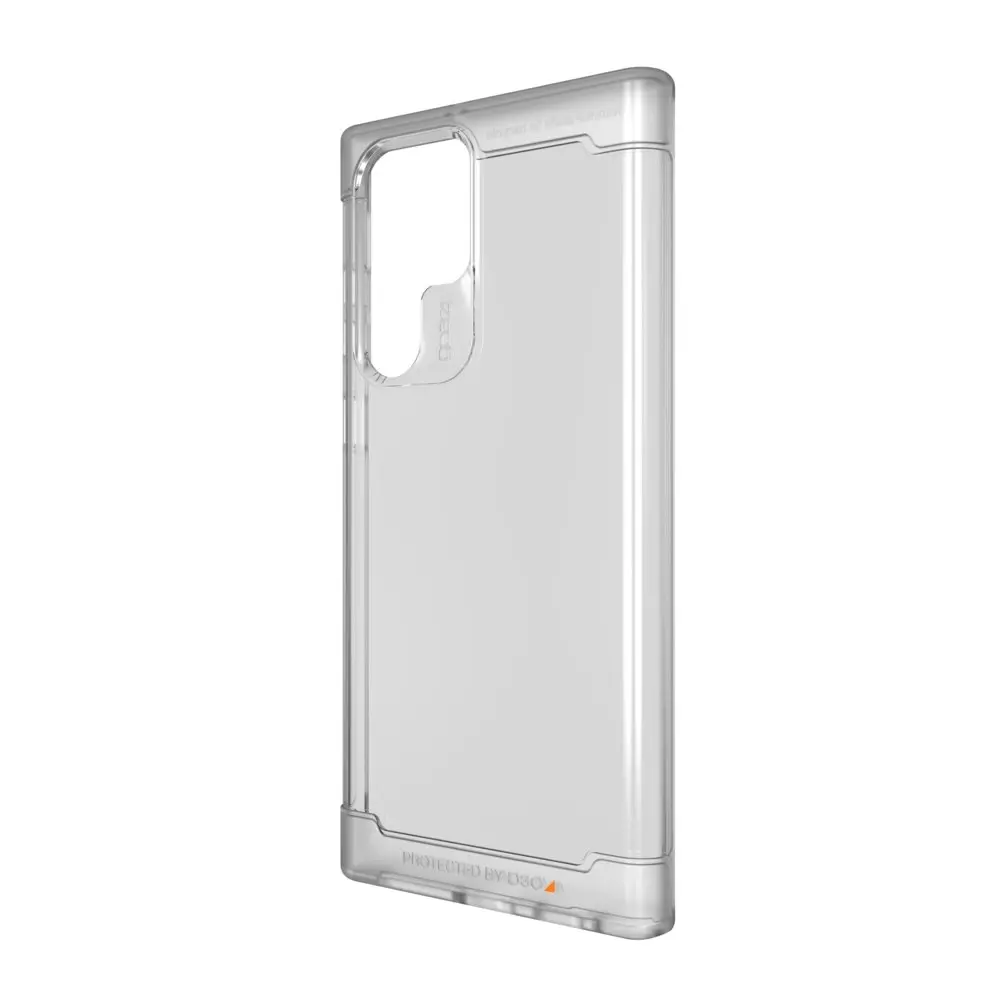 Gear4 Havana Antimicrobial Case Slim Cover For Samsung Galaxy S22 Ultra Clear