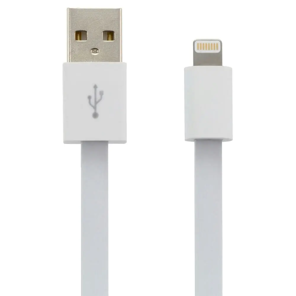 Moki 1.5m USB-A Lightning MFI-Certified Sync/Charge Cable for Phone/Apple White