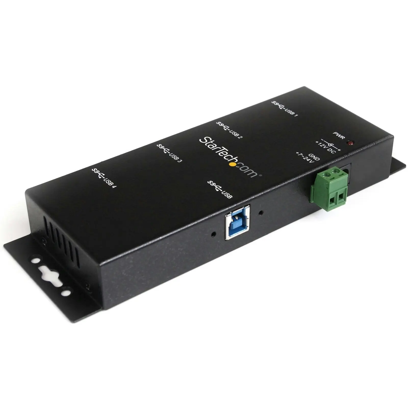 Star Tech 4 Port Mountable USB 3.0 Hub with 8kV Air/4kV Contact ESD Protection