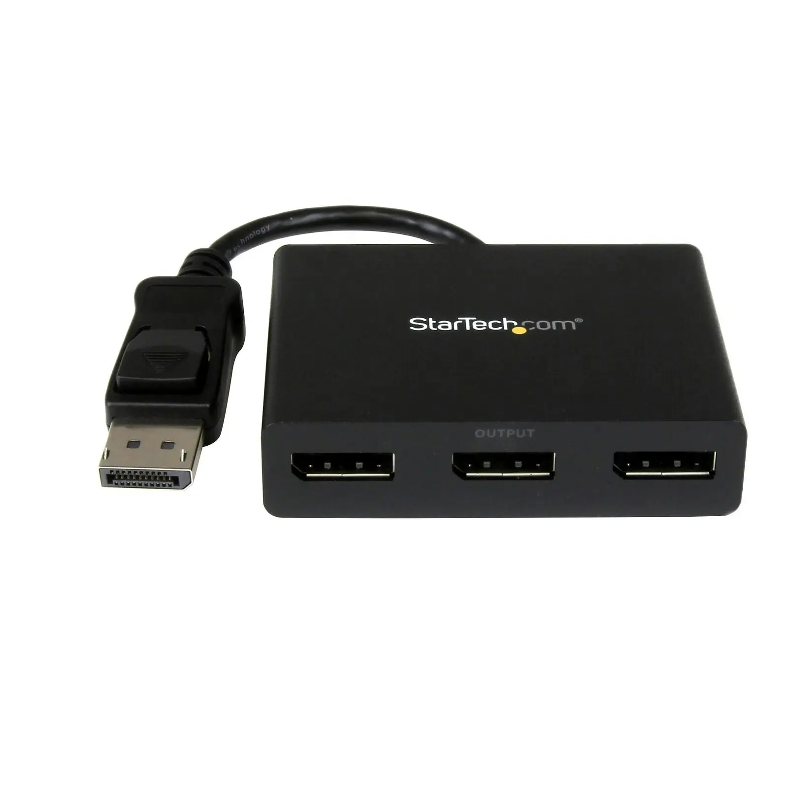 Star Tech DisplayPort to DisplayPort Multi-Monitor Splitter BLK 4K For PC/Laptop