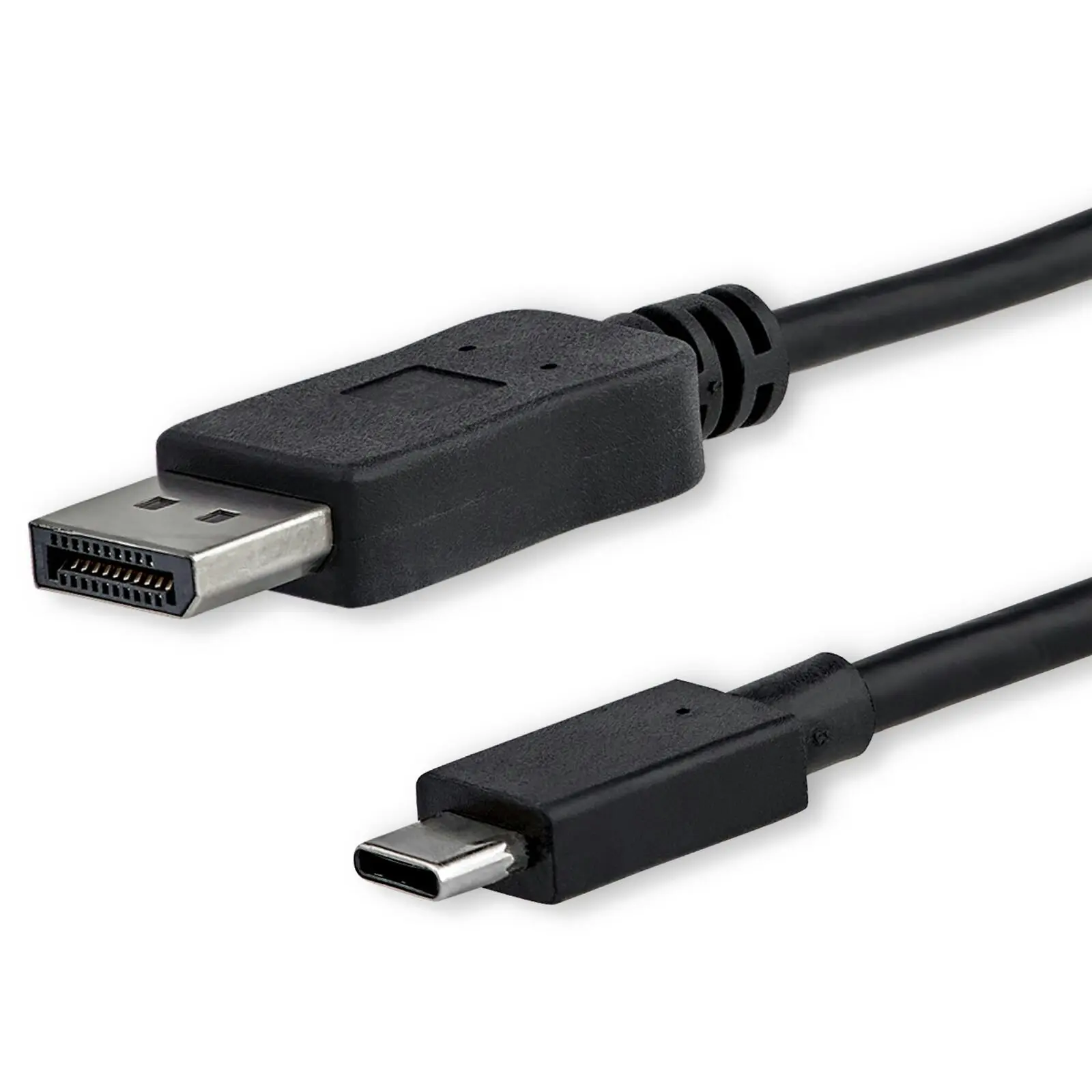 Star Tech 1m USB C To DisplayPort 1.2 Cable 4K/60Hz 21.6Gbps BLK For Windows/Mac