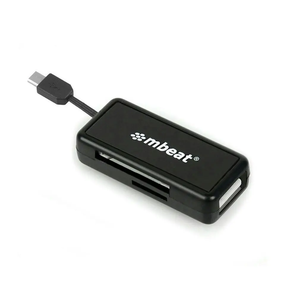 Micro USB Card Reader and Hub for Android Smartphones Tablet Samsung Sony HTC