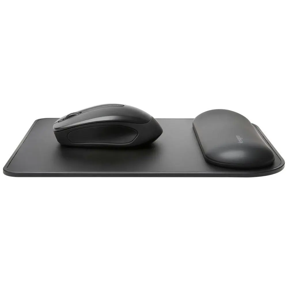 Kensington Ergosoft Mousepad Computer PC Laptop Mouse Mat Pad w/ Wrist Rest BLK