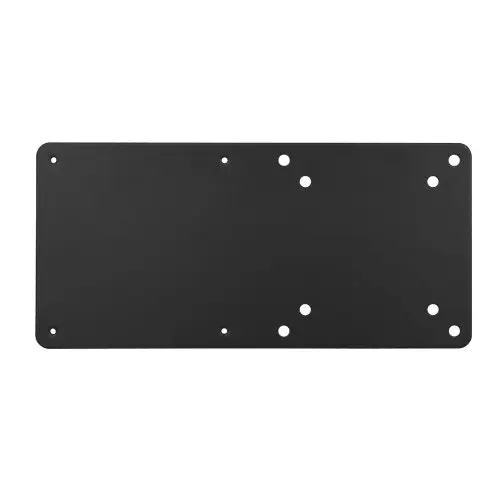 Brateck VESA Mounted Steel Holder/Mounting Bracket Extension Panel for NUC Black