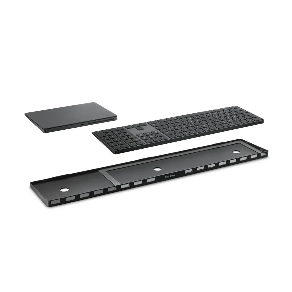 Twelve South MagicBridge Extended Apple Magic Keyboard & Trackpad Touchpad Black