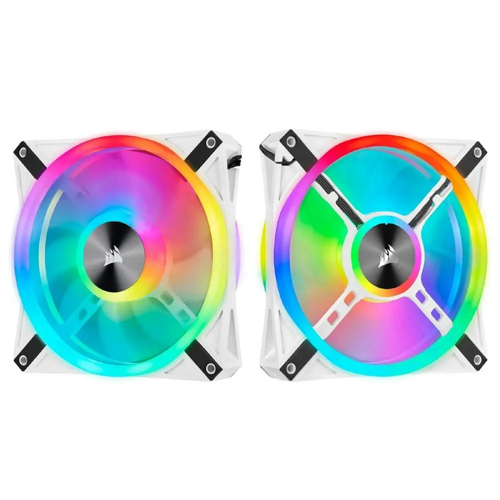 Corsair iCUE QL140 RGB 50.2CFM 140mm PWM 1250RPM Cooling Fan f/Gaming PC Case WT