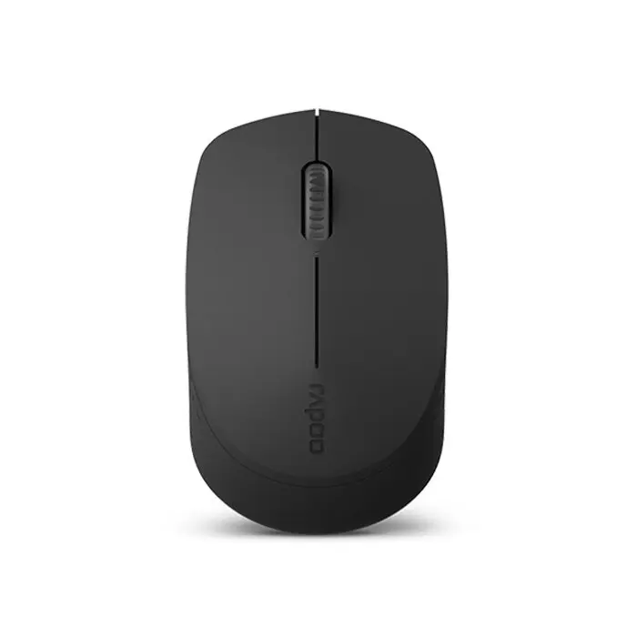 Rapoo M100 Wireless 2.4GHz/Bluetooth Optical Mouse For PC/Laptop Computer Black