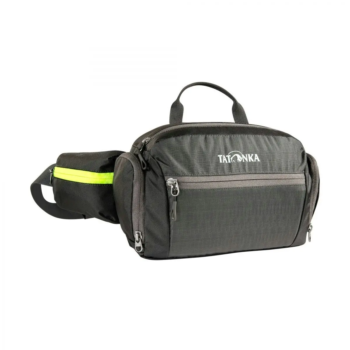 Tatonka 3L Hip Bum Bag w/ Double Bottle Holders Storage/Organisation Titan Grey