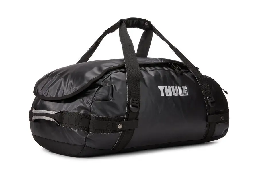 Thule Chasm 2-in-1 Duffel/Backpack 70L/69cm Carry Travel Gym Storage Bag Black