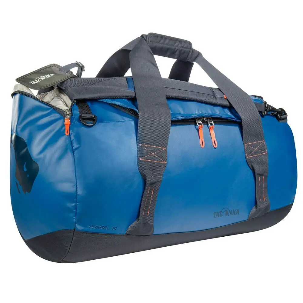 Tatonka 61cm Barrel Travel/Carry Bag Medium Blue 65L Flying/Overnight/Luggage