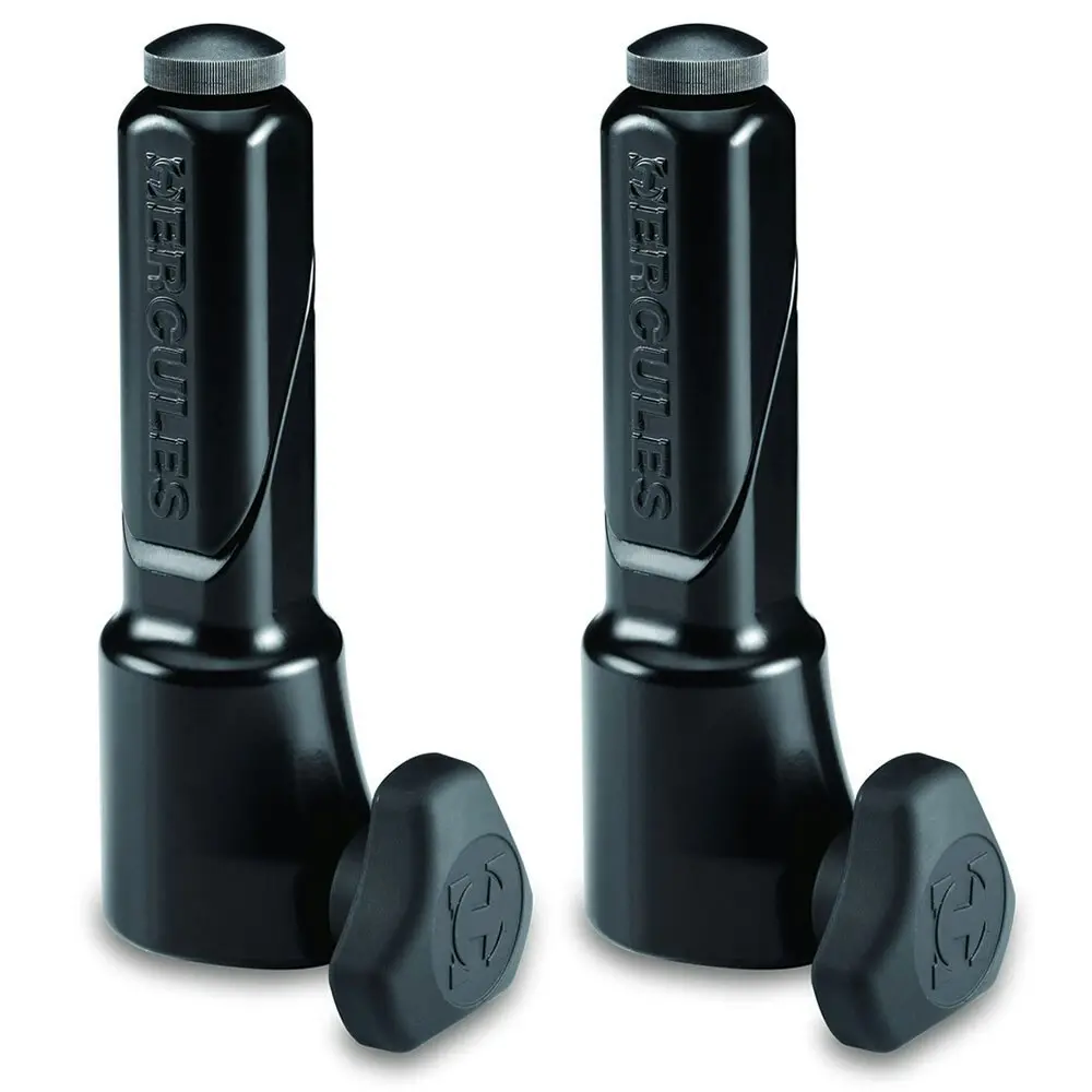 2x Hercules Speaker Adaptor Socket Adapter for 35mm-40mm Stand/Holder Mount BLK