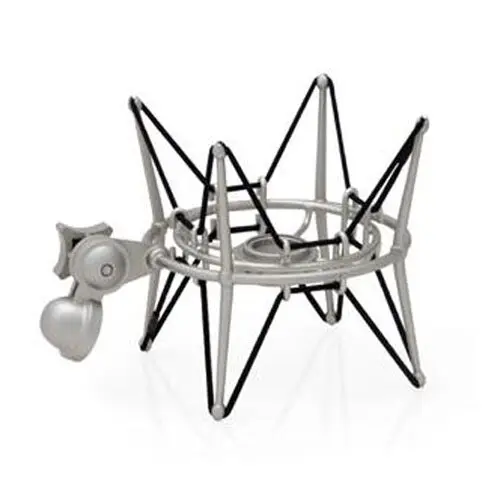 Samson SP04 Spider Shock Mount Stand/Holder for Condenser Mic/Microphone Silver