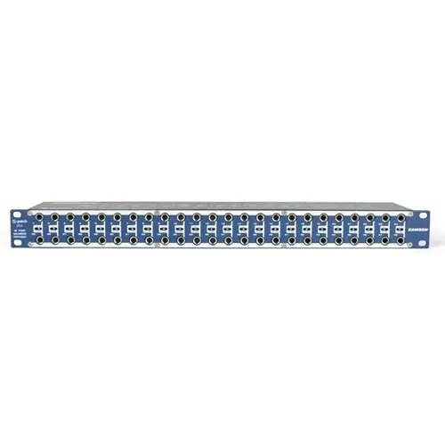 Samson Audio S PatchPlus 48 Channel Point Patch Bay 3-Way Front Panel Switches