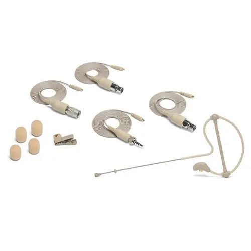 Samson Omnidirectional Earset Microphone Wireless Condenser Ear Hook Mic Beige