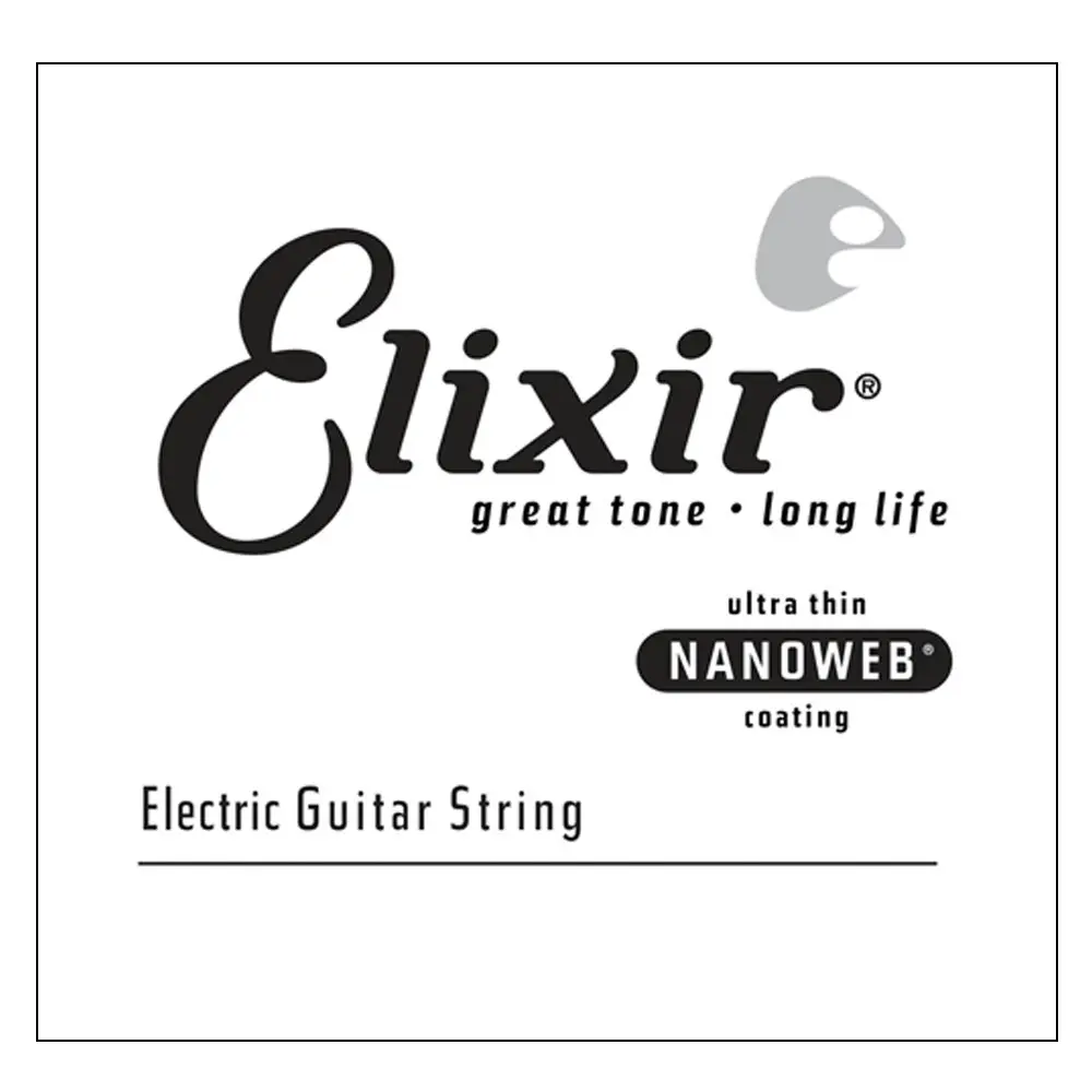 Elixir #15236 Electric Guitar Music Instrument Nano Coating 0.036 Single String