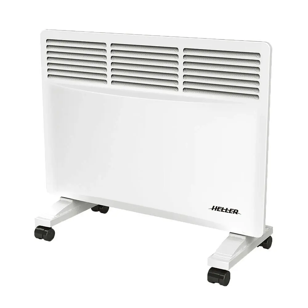 Heller 1500w Portable/Free Stand/Electric Panel Convection Heater Indoor White