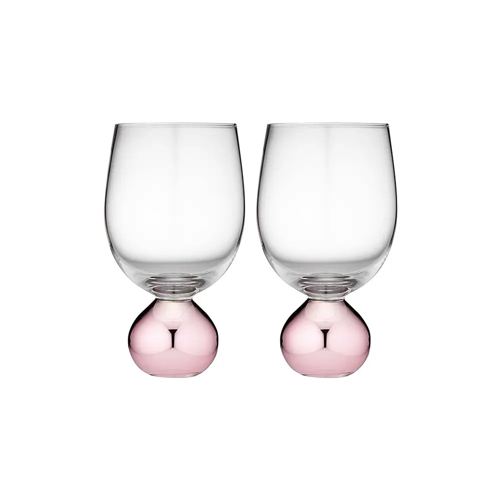 2pc Tempa Astrid 445ml Wine Glass Water/Cocktail Drinking Glassware Cup Rose