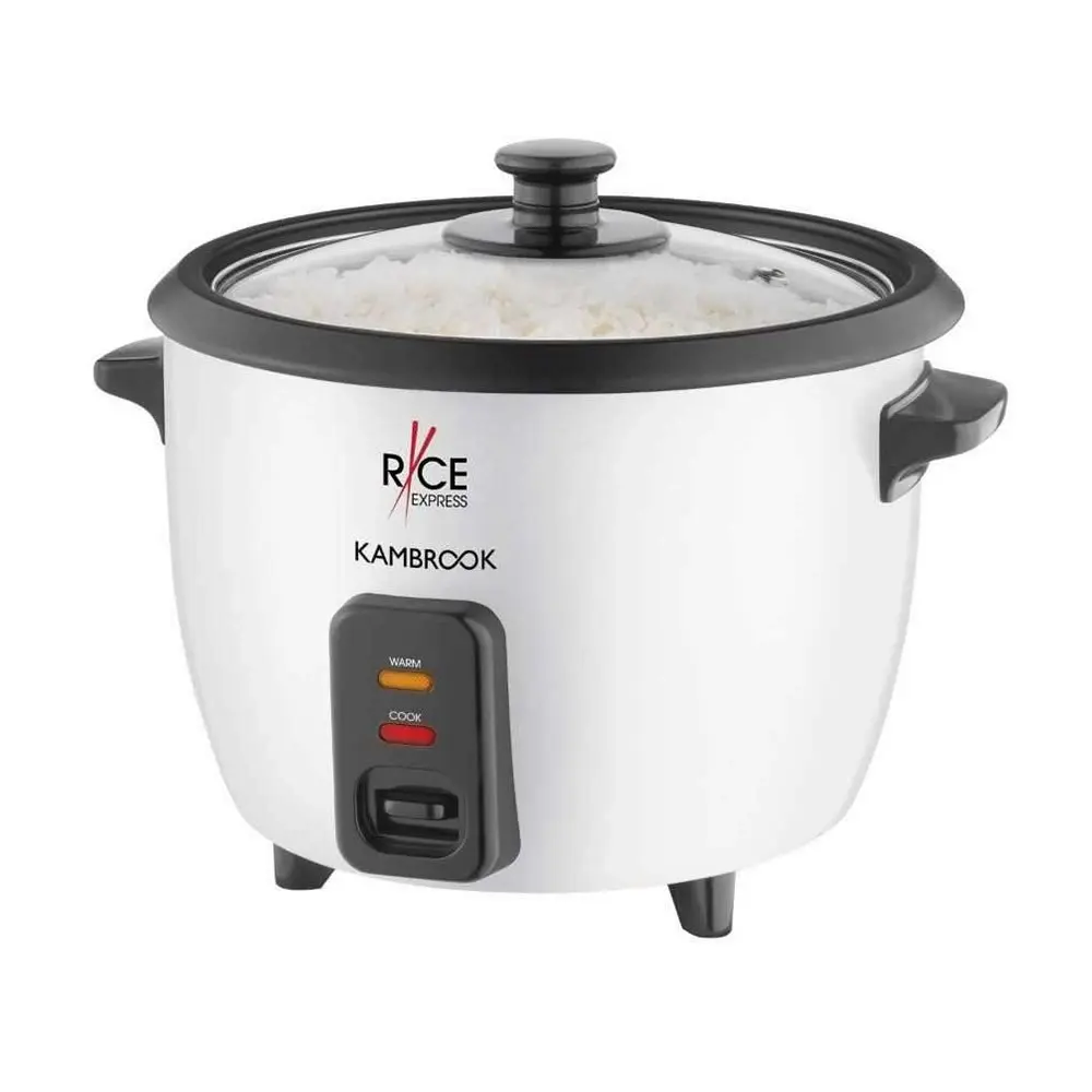 Kambrook Electric Rice Cooker Express 5 Cup w/ Non-stick Bowl Pan/Spoon/Cup/lid