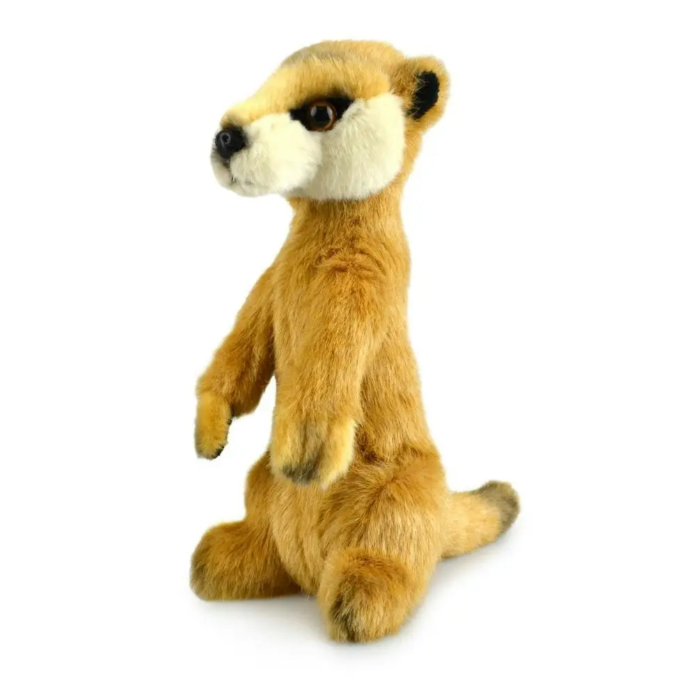 Lil Friends 18cm Meerkat Kids/Children/Toddler Soft Plush Animal Toy Brown 3y+