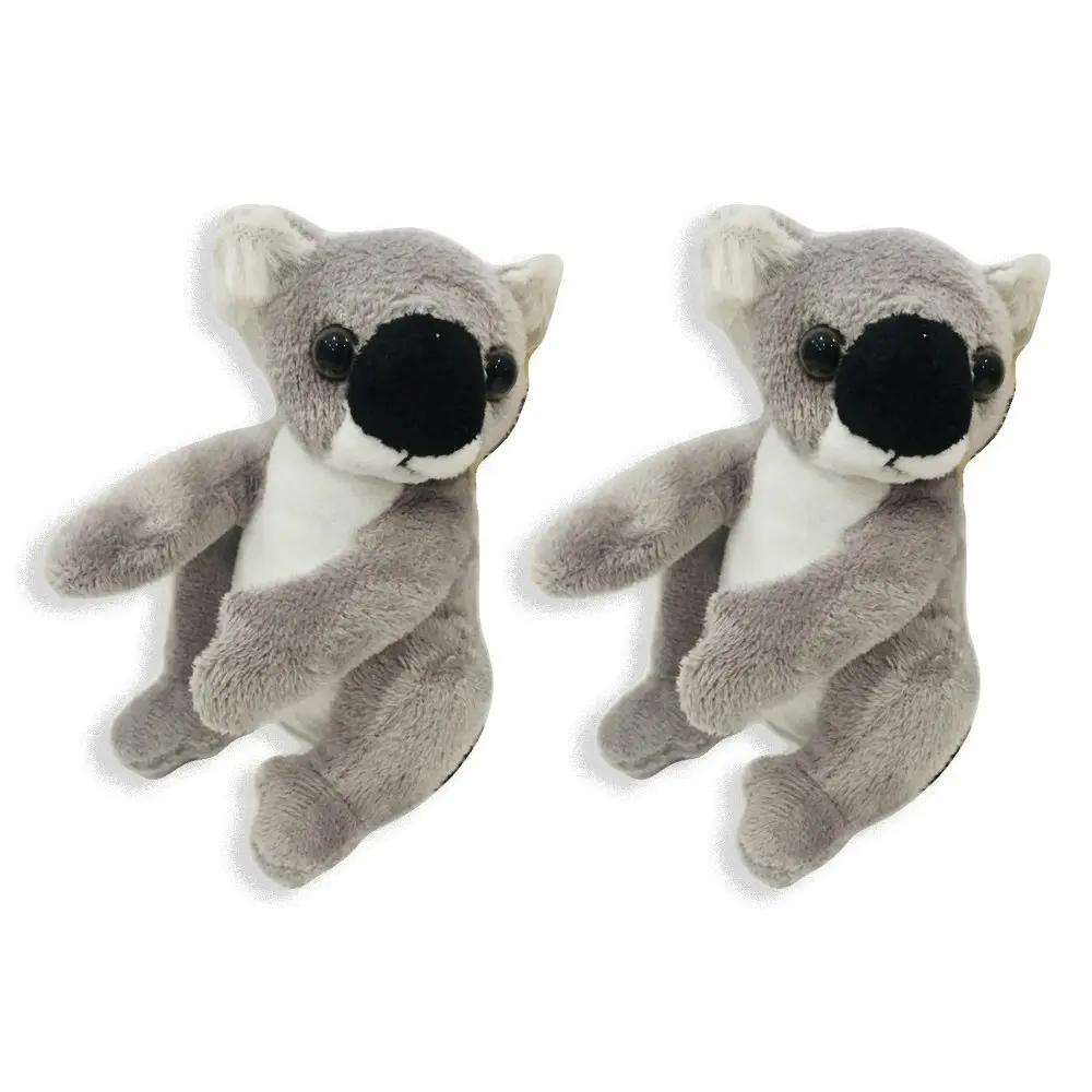 2x Living Nature Australian Mini Buddies Koala Kangaroo Crocodile 14cm Kids Asst