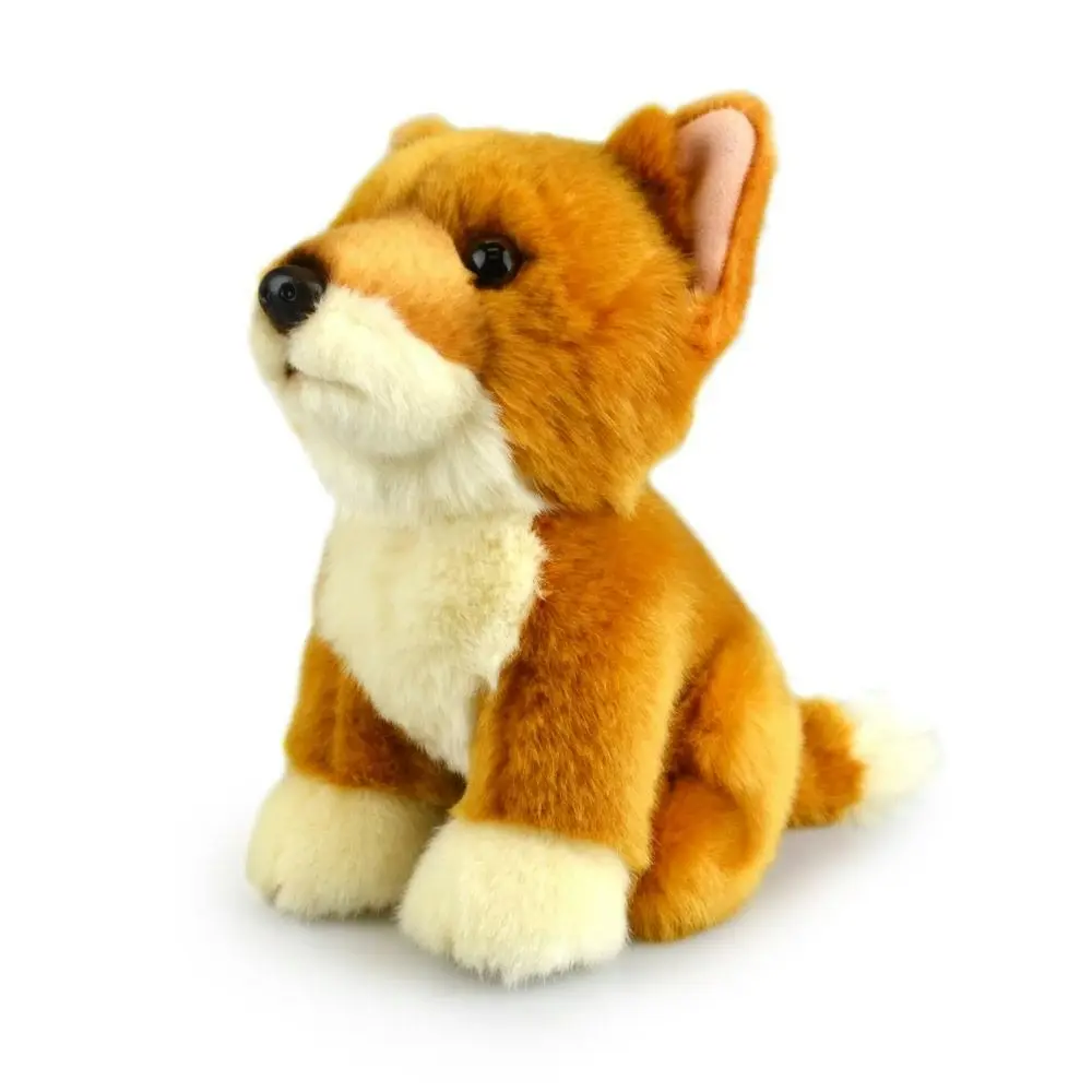 Lil Friends 18cm Dingo Kids/Children/Toddler Soft Plush Animal Toy Brown 3y+