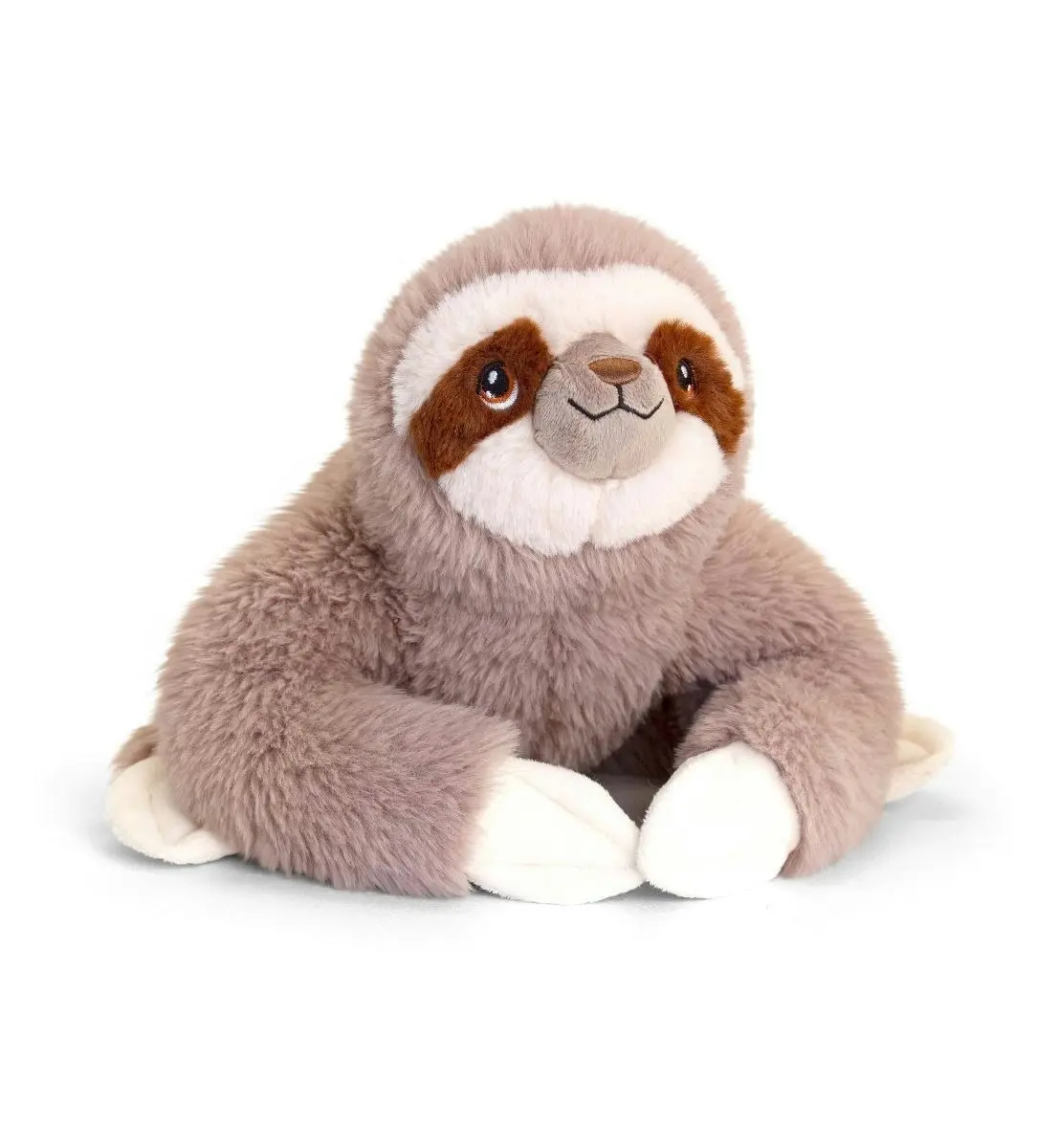 Keeleco 18cm Sloth Kids/Children Animal Soft Plush Stuffed Toy Brown 3y+