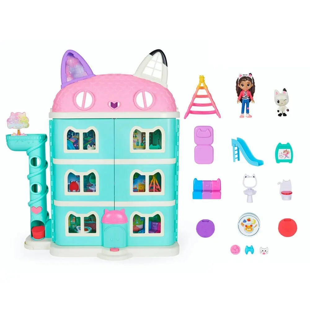 Gabby's Dollhouse 60cm Gabby's Purrfect Dollhouse Kids/Childrens Playset Toy 3+