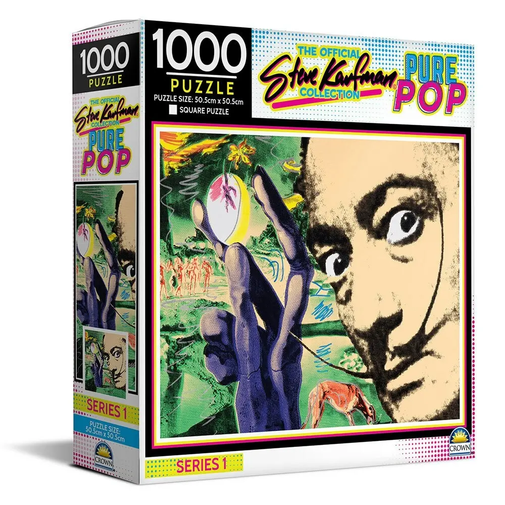 1000pc Steve Kaufman Pure Pop Retro Art 50.5cm Series 1 Jigsaw Puzzle Assorted