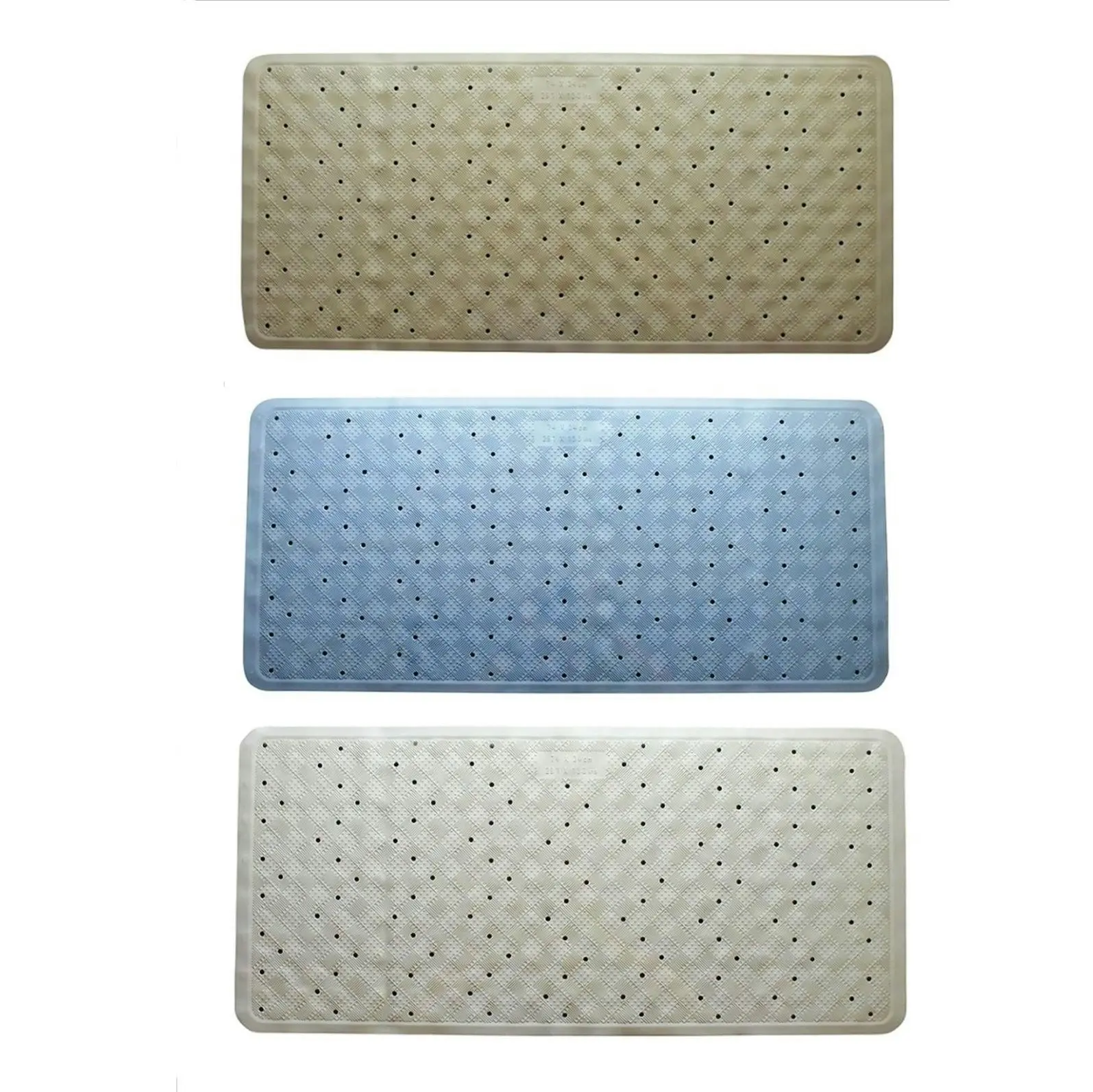 Supertex RUBBER BATH MAT - 34 x 74cm