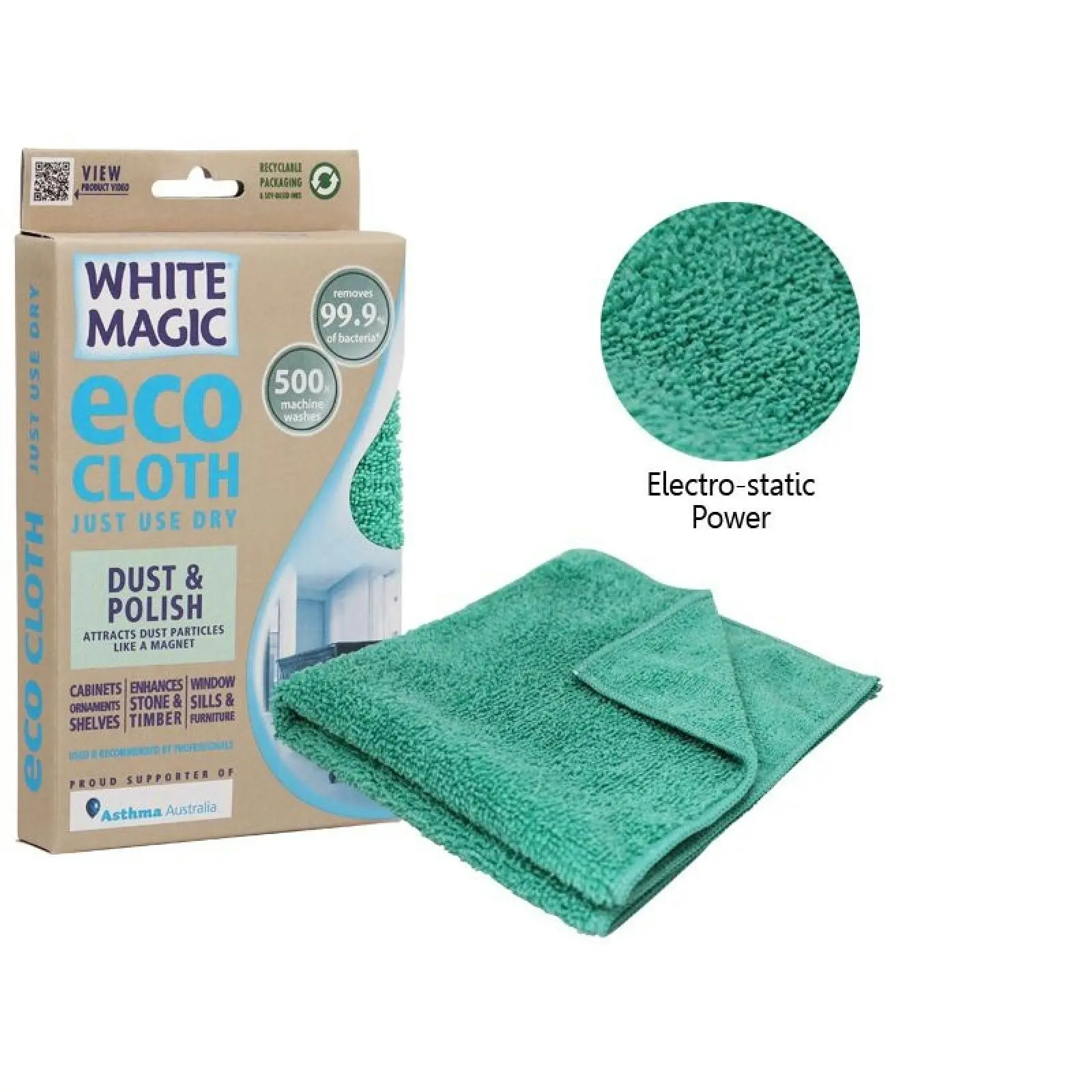 White Magic Eco Cloth Dust & Polish