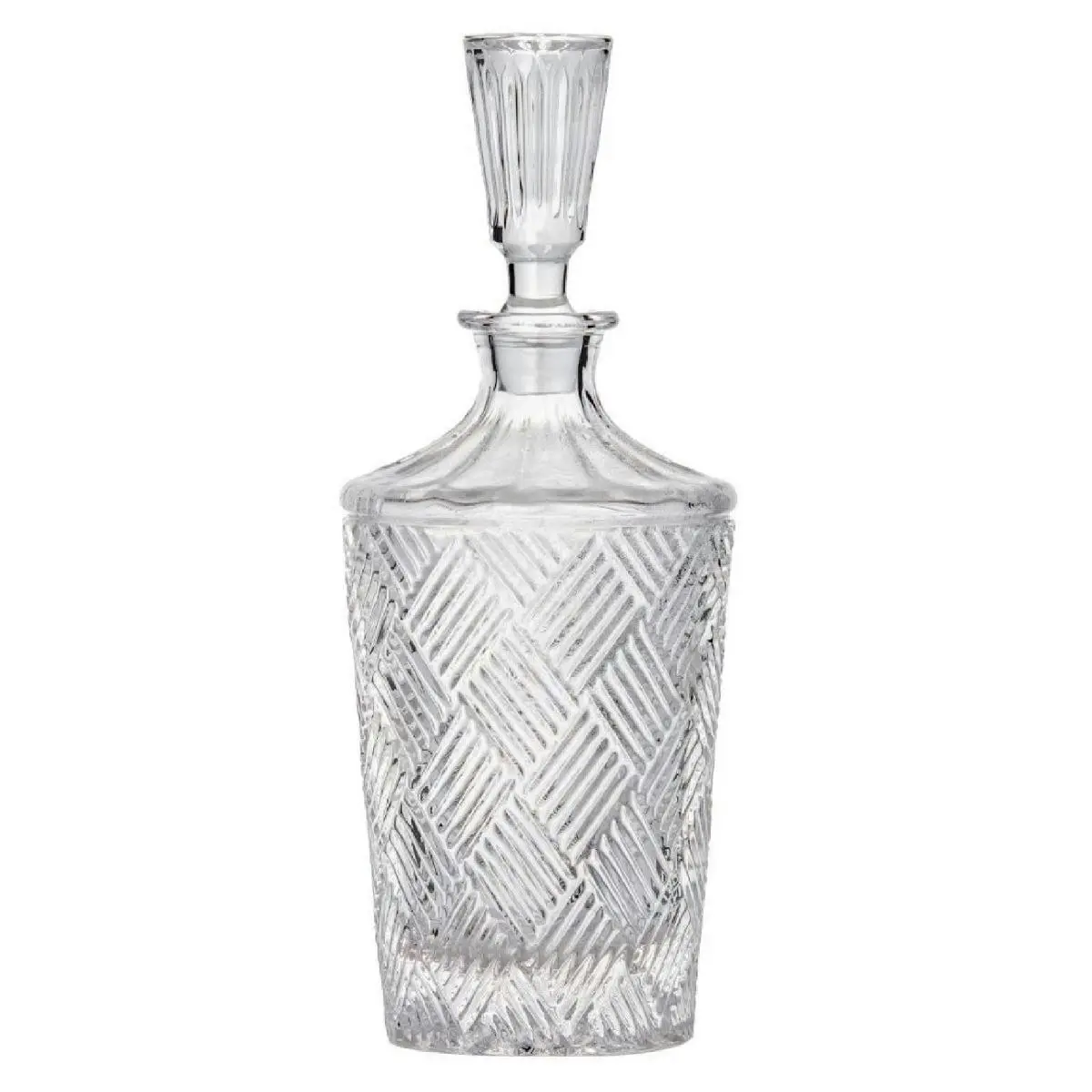 DAVIS AND WADDELL FINE FOODS GRANDE GLASS DECANTER 900ml