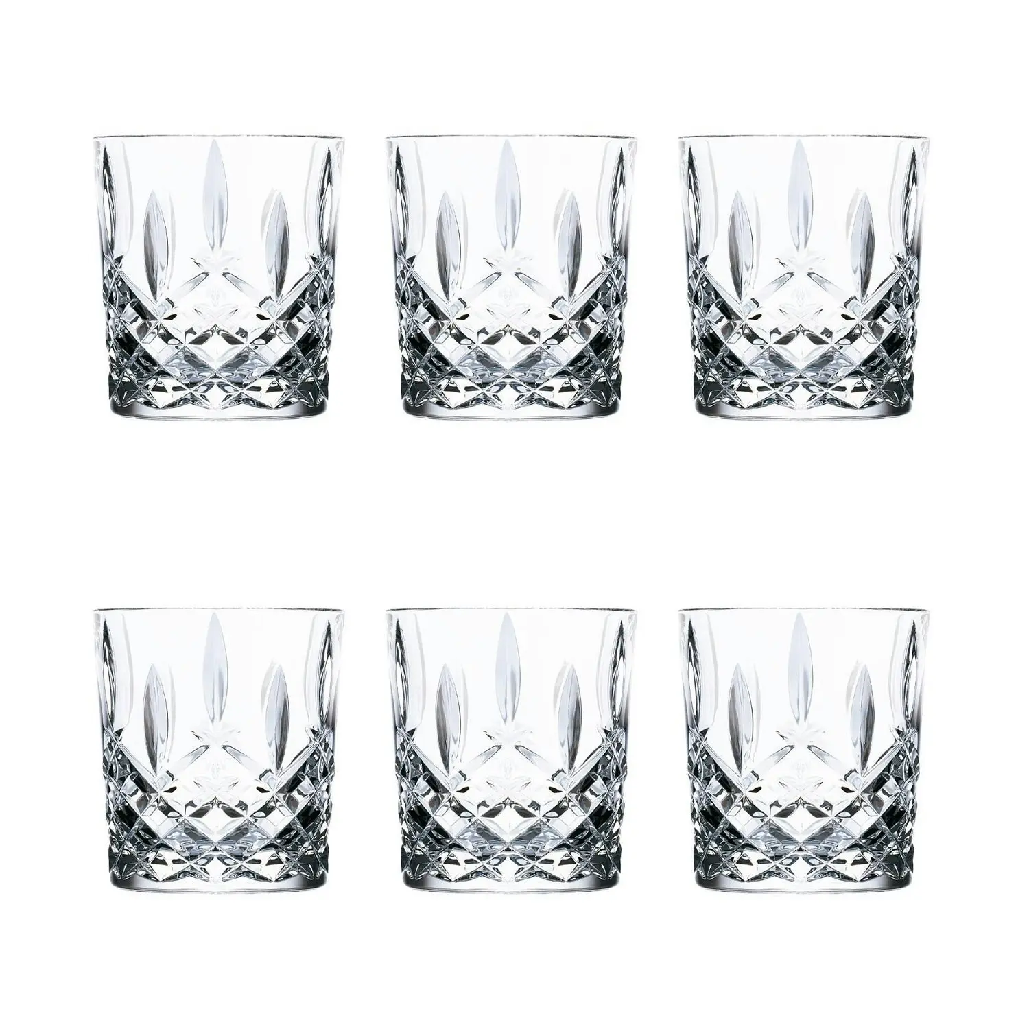 RCR OPERA OLD FASHIONED TUMBLER GLASSES 210ml - SET OF 6