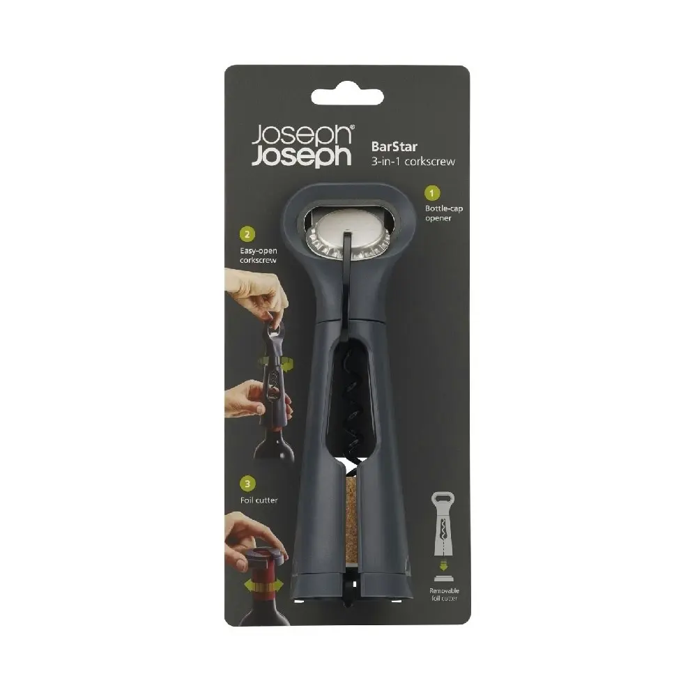 Joseph Joseph Barstar 3 In 1 Corkscrew