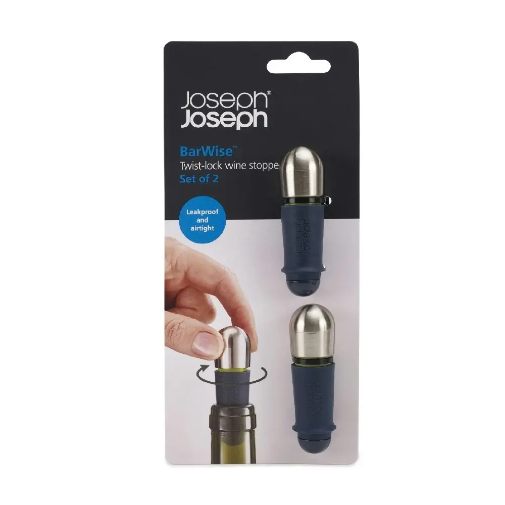 Joseph Joseph Barwise Twist Lock Wine Stoppers