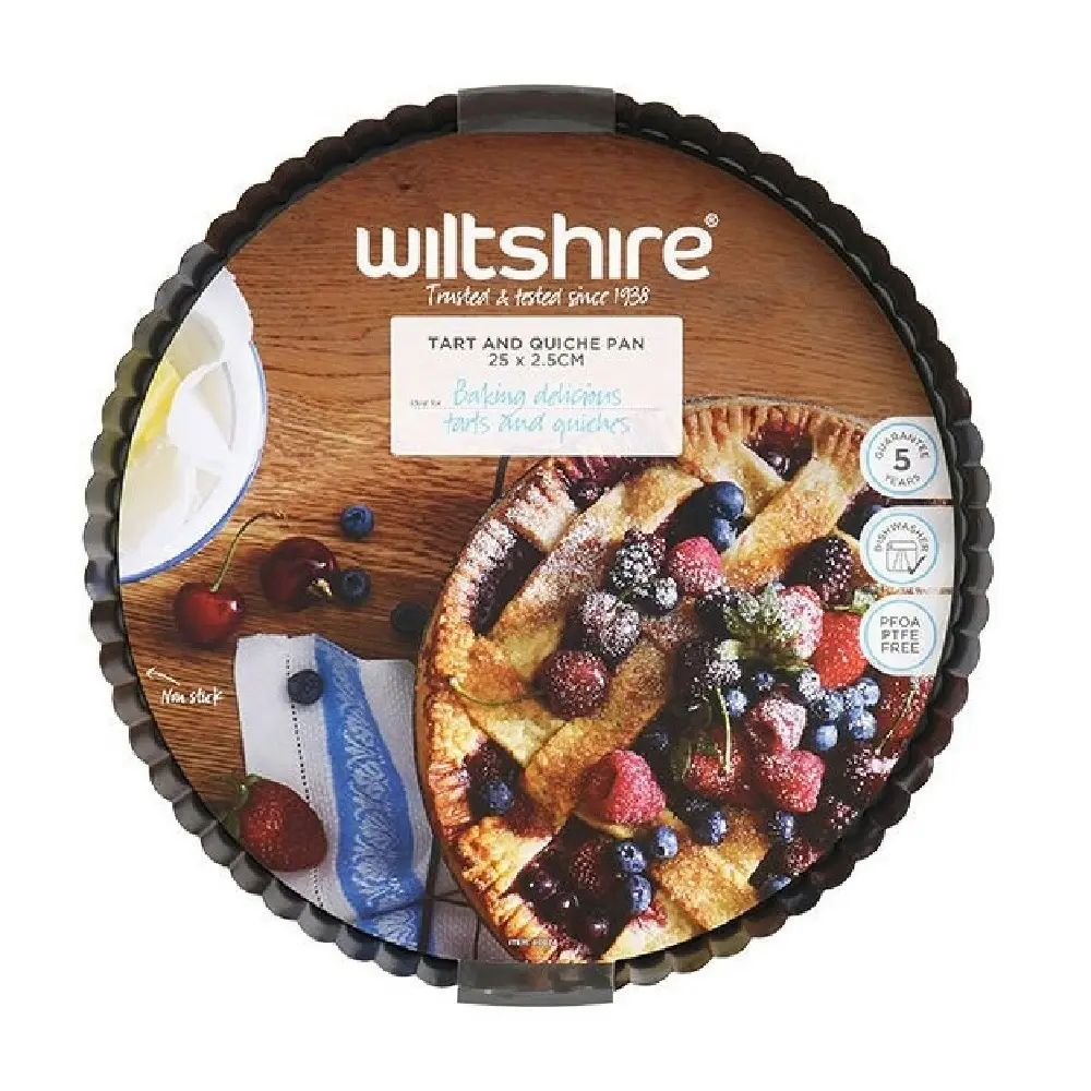 Wiltshire NON STICK 25cm TART AND QUICHE PAN