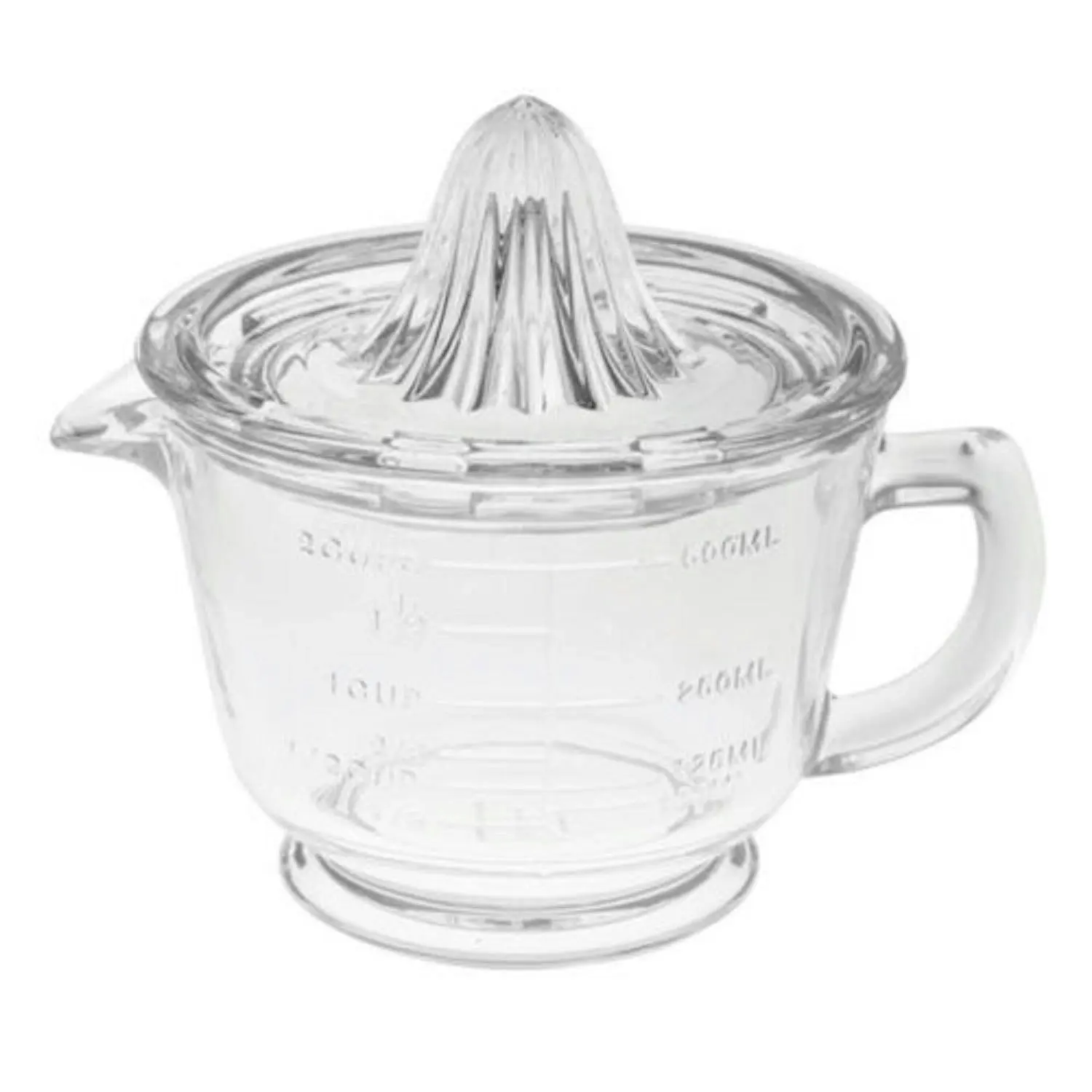 Avanti GLASS CITRUS JUICER WITH MEASURING JUG 500ml