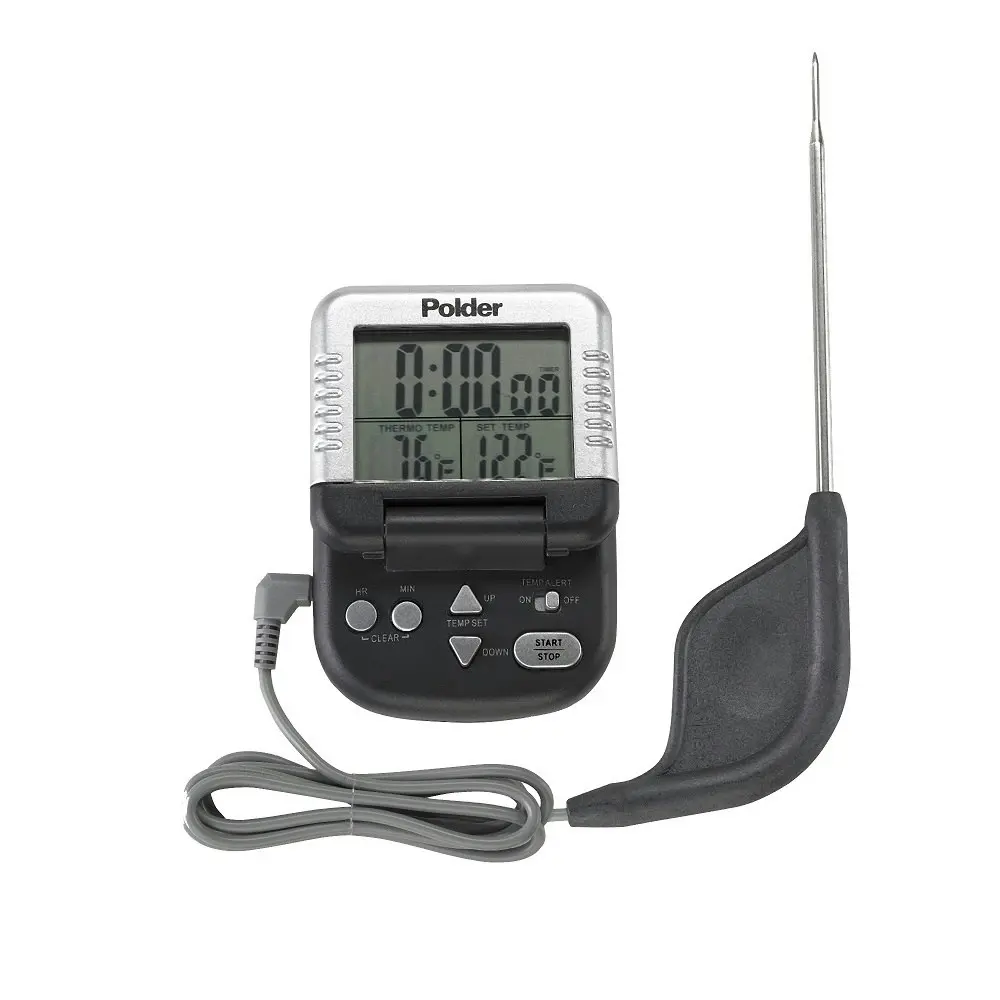 Polder Digital In Oven Thermometer And Timer