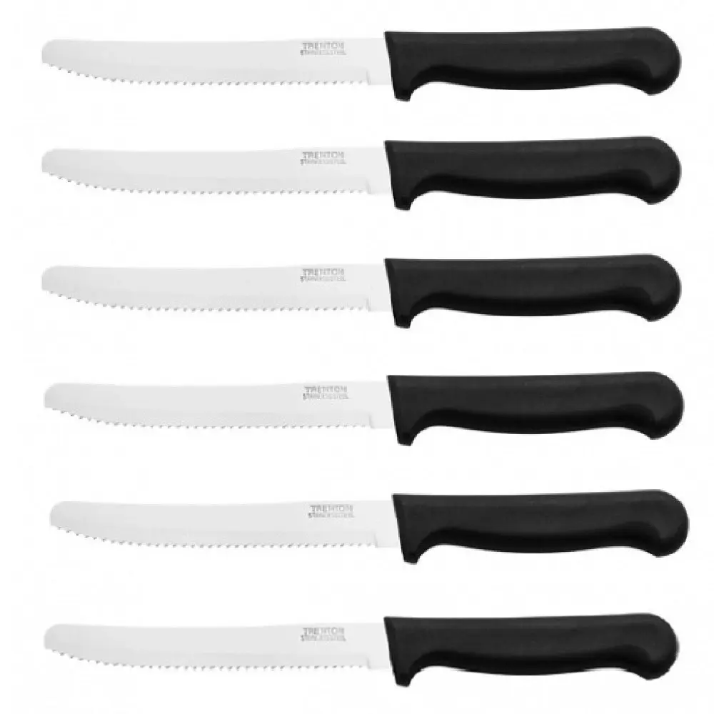 Trenton Rounded Tip Steak Knife Set Of 12