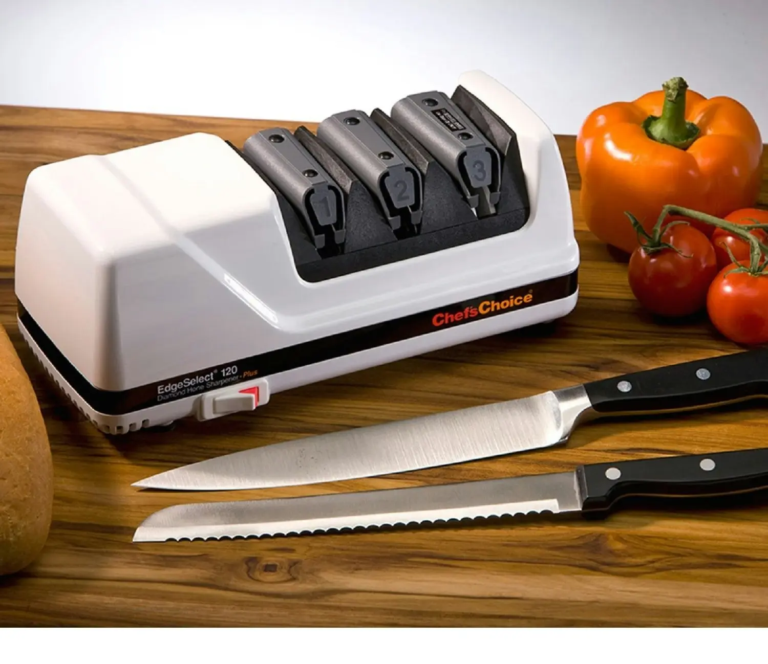 CHEFS CHOICE DIAMOND HONE EDGESELECT ELECTRIC KNIFE SHARPENER MODEL 120 Pro