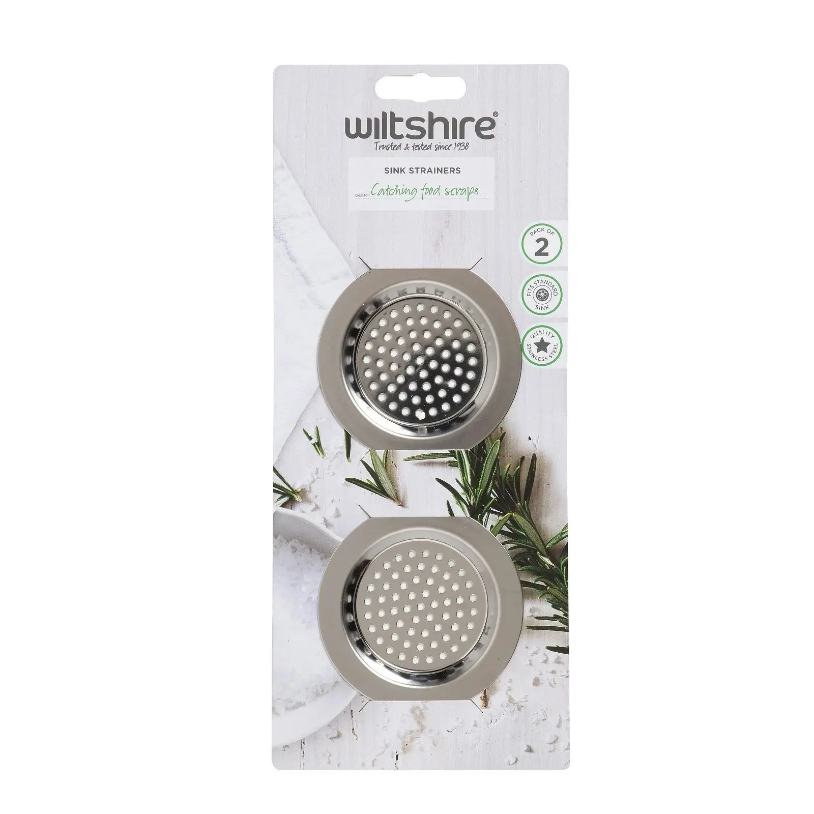 Wiltshire Sink Strainers   Set Of 2