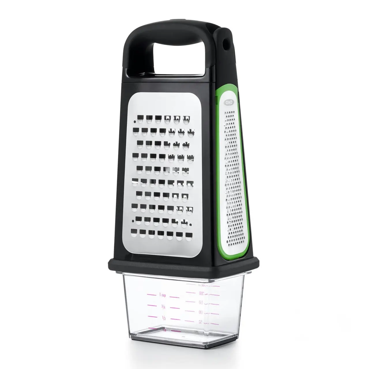 OXO Good Grips Etched Box Grater With Removable Zester