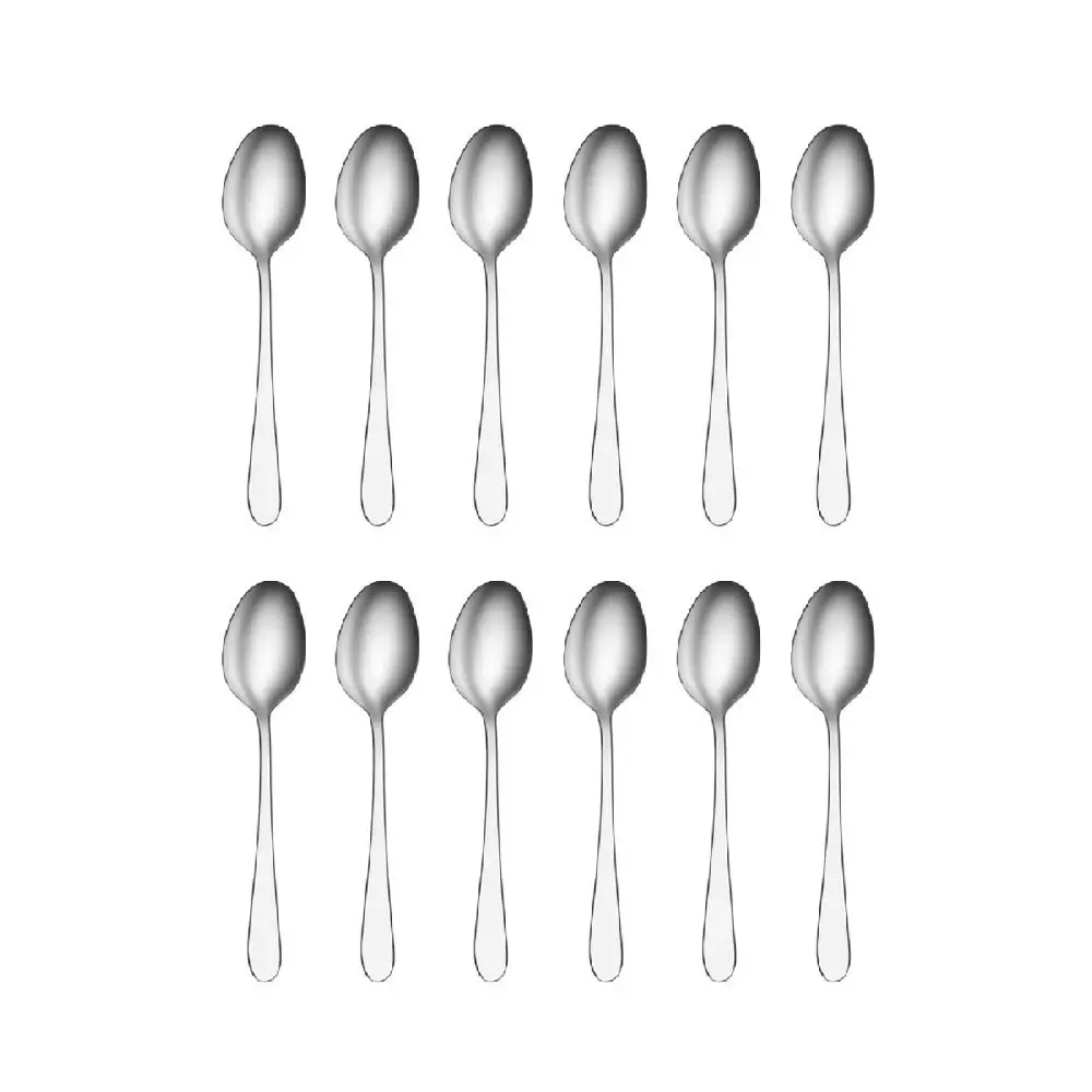 Tablekraft Luxor Stainless Steel Teaspoon Set 12