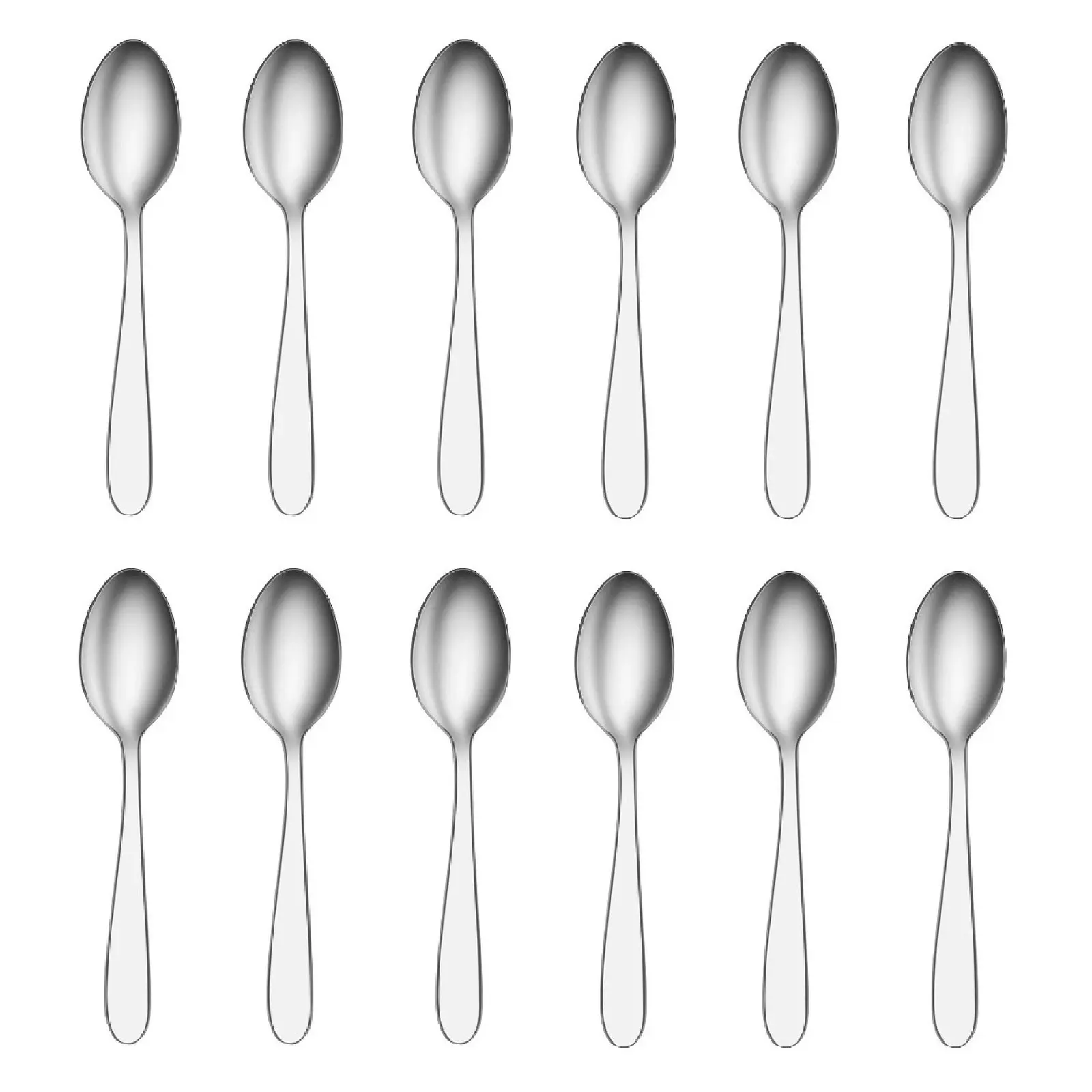 Tablekraft Luxor Stainless Steel Coffee Spoons Set 12