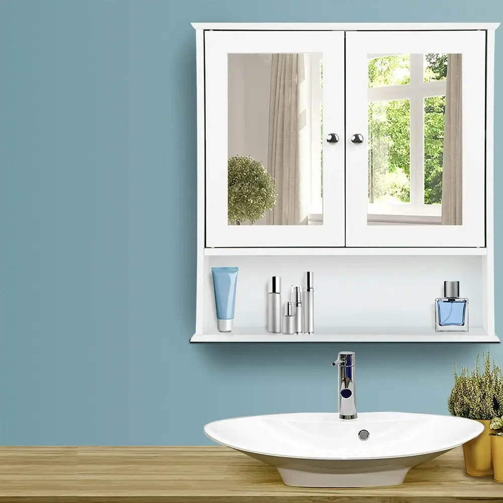 Artiss Bathroom Mirror Cabinet Storage Cupboard